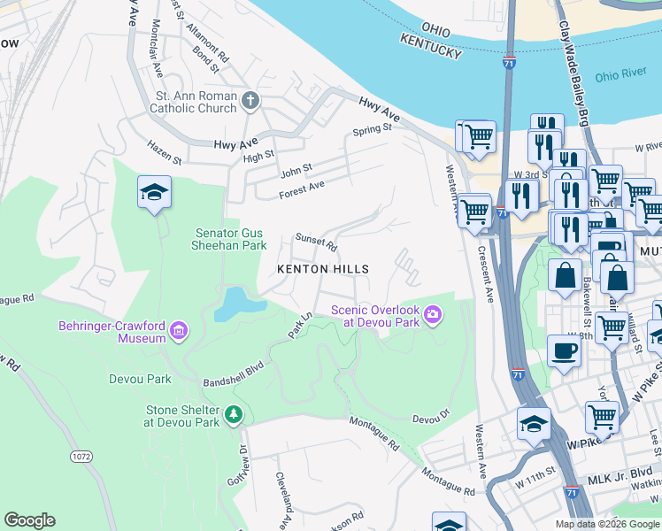 map of restaurants, bars, coffee shops, grocery stores, and more near in Covington