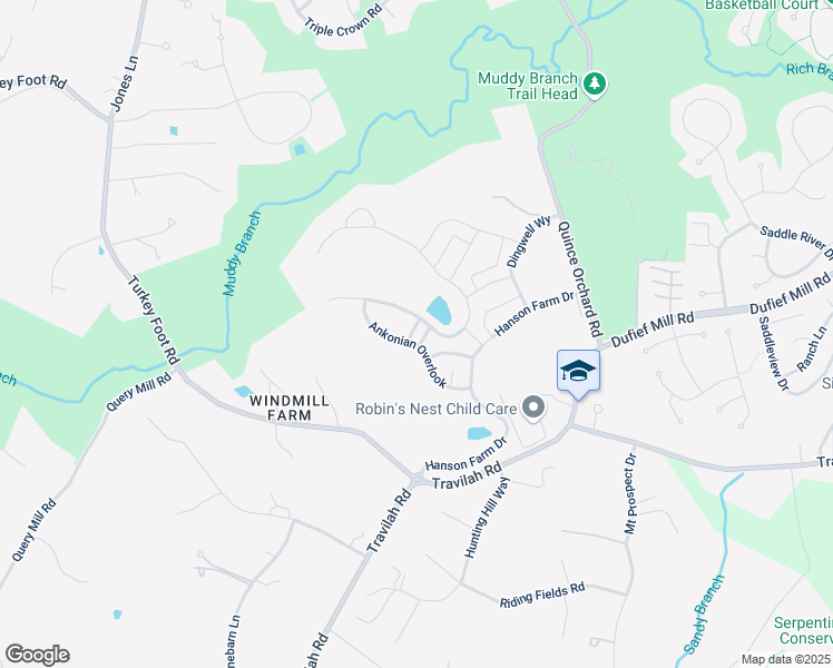 map of restaurants, bars, coffee shops, grocery stores, and more near 13902 Scout Lane in Gaithersburg
