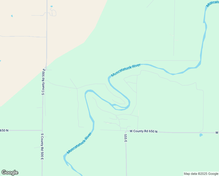 map of restaurants, bars, coffee shops, grocery stores, and more near 5550 East Private Road 685 North in North Vernon