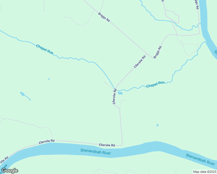 map of restaurants, bars, coffee shops, grocery stores, and more near 1511 Ellerslie Road in Berryville