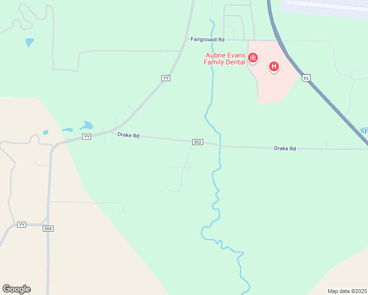 map of restaurants, bars, coffee shops, grocery stores, and more near Drake Road in Marshall