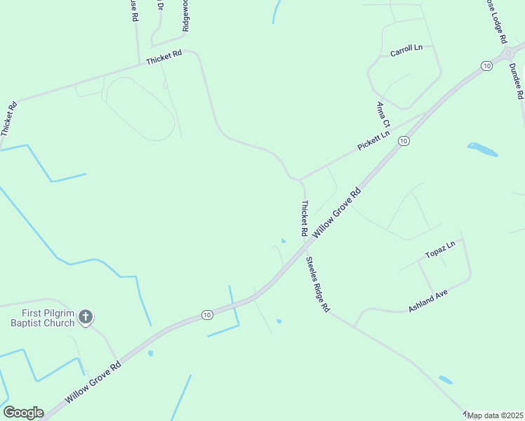 map of restaurants, bars, coffee shops, grocery stores, and more near 9425 Willow Grove Road in Kent County