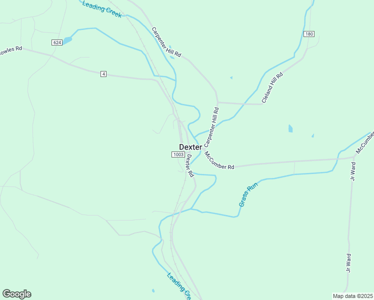 map of restaurants, bars, coffee shops, grocery stores, and more near 35261 Dexter Road in Langsville