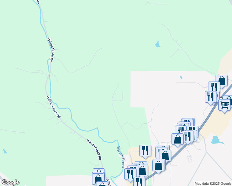map of restaurants, bars, coffee shops, grocery stores, and more near Sycamore Estates Drive in Lawrenceburg