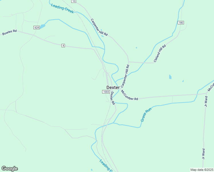 map of restaurants, bars, coffee shops, grocery stores, and more near 35261 Dexter Road in Langsville