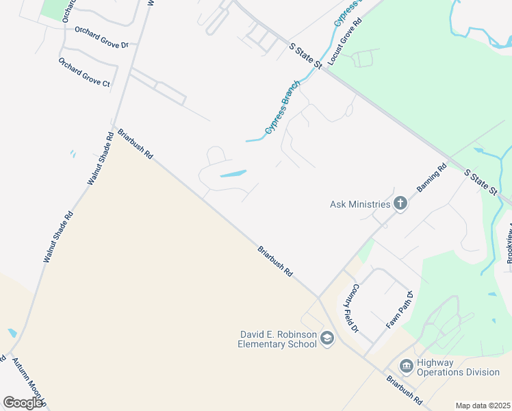 map of restaurants, bars, coffee shops, grocery stores, and more near Chaucer Street in Magnolia