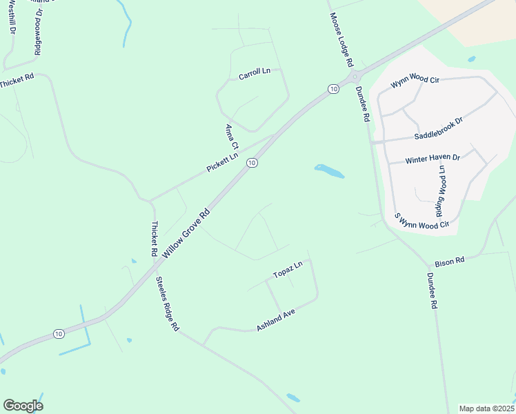 map of restaurants, bars, coffee shops, grocery stores, and more near 894 Chanticleer Circle in Kent County