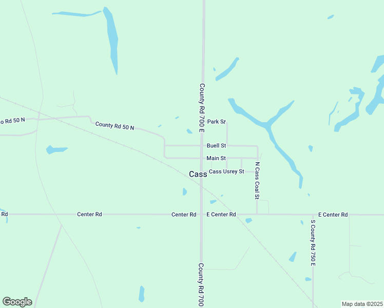 map of restaurants, bars, coffee shops, grocery stores, and more near 6963 East Cass Main Street in Sullivan