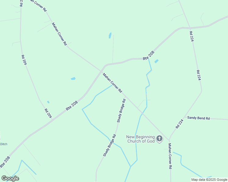 map of restaurants, bars, coffee shops, grocery stores, and more near 3941 Mahan Corner Road in Marydel