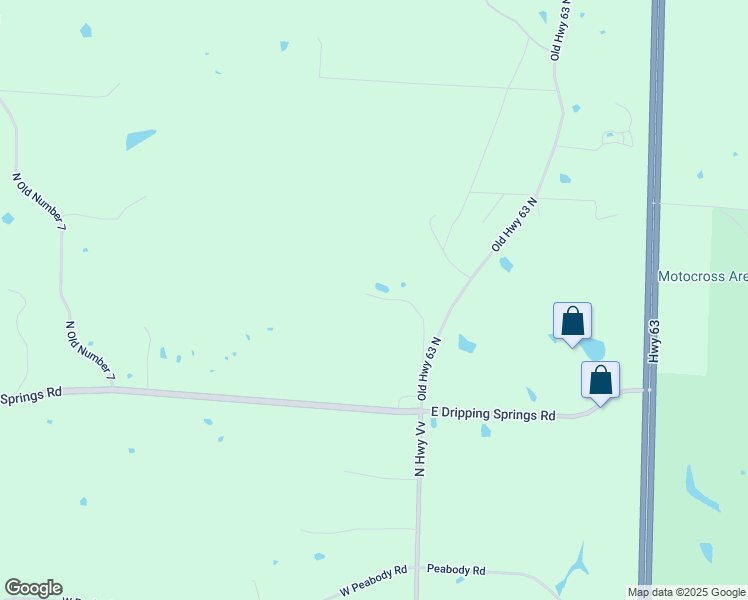 map of restaurants, bars, coffee shops, grocery stores, and more near 11321 Old Us Highway 63 North in Columbia