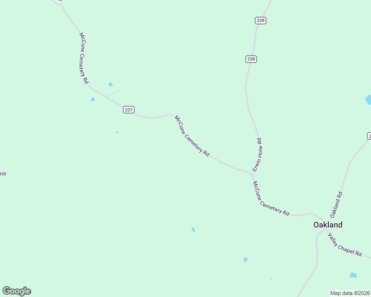 map of restaurants, bars, coffee shops, grocery stores, and more near 2248 McCune Cemetery Road in Jackson