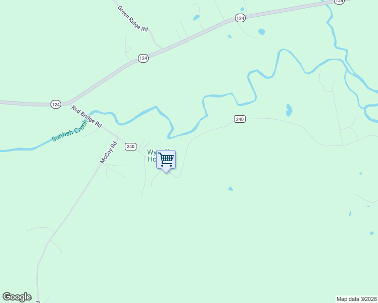 map of restaurants, bars, coffee shops, grocery stores, and more near 746 Red Bridge Road in Peebles