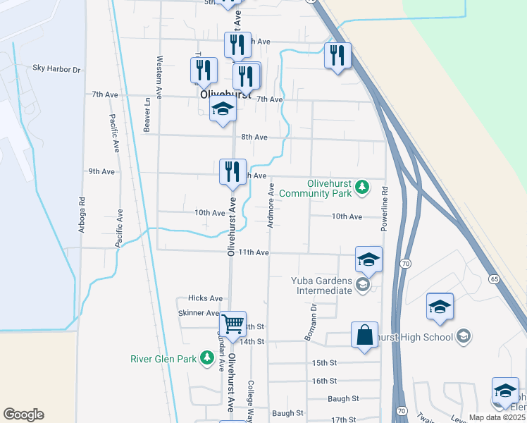 4694 Ardmore Avenue, Olivehurst CA Walk Score