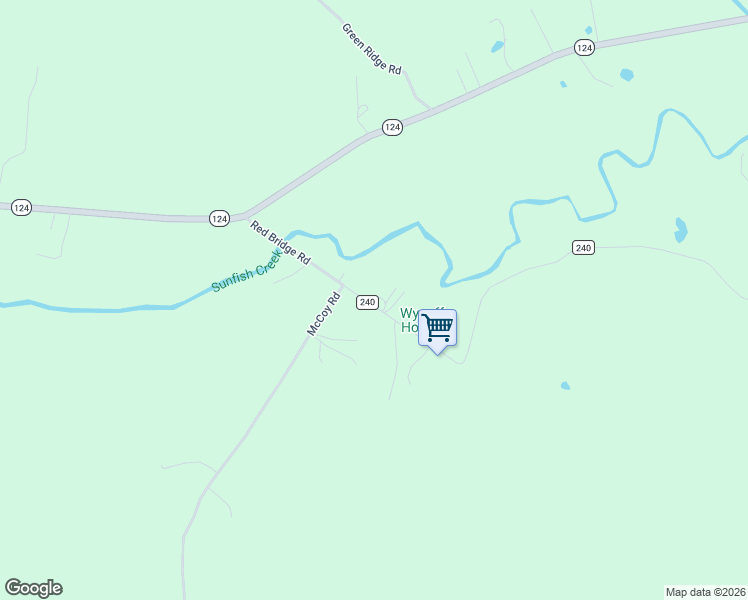 map of restaurants, bars, coffee shops, grocery stores, and more near 321 Red Bridge Road in Peebles