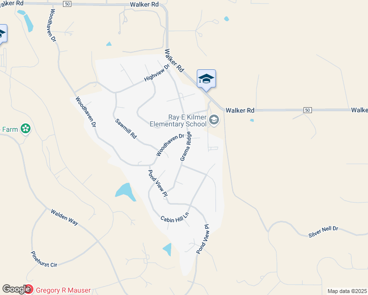 map of restaurants, bars, coffee shops, grocery stores, and more near 17750 Grama Ridge in Colorado Springs