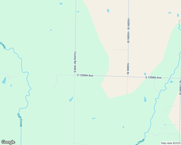 map of restaurants, bars, coffee shops, grocery stores, and more near 16142 East 1200th Avenue in Teutopolis