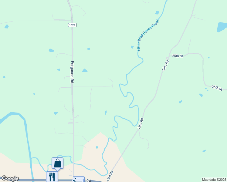 map of restaurants, bars, coffee shops, grocery stores, and more near 11641 25th Street in Perry