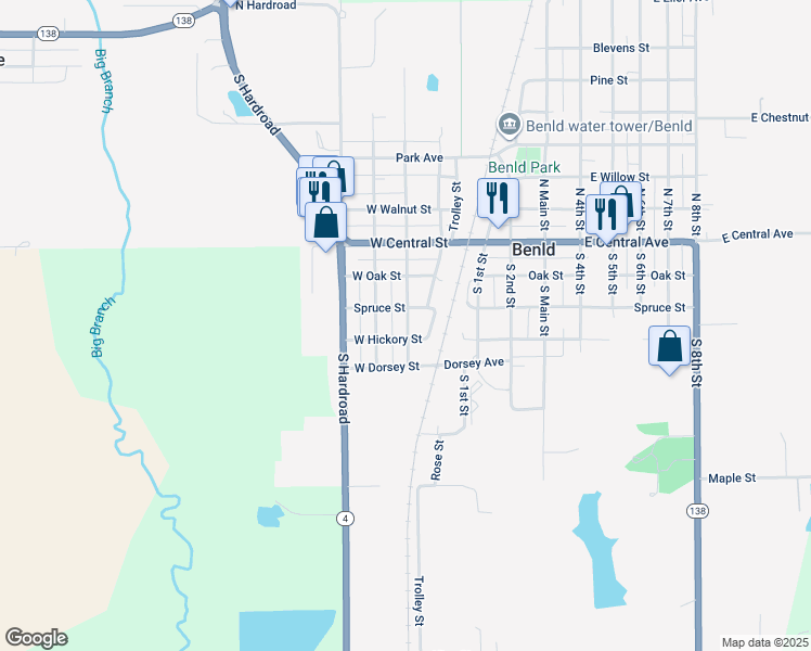 306 South Kentucky Street, Benld IL Walk Score