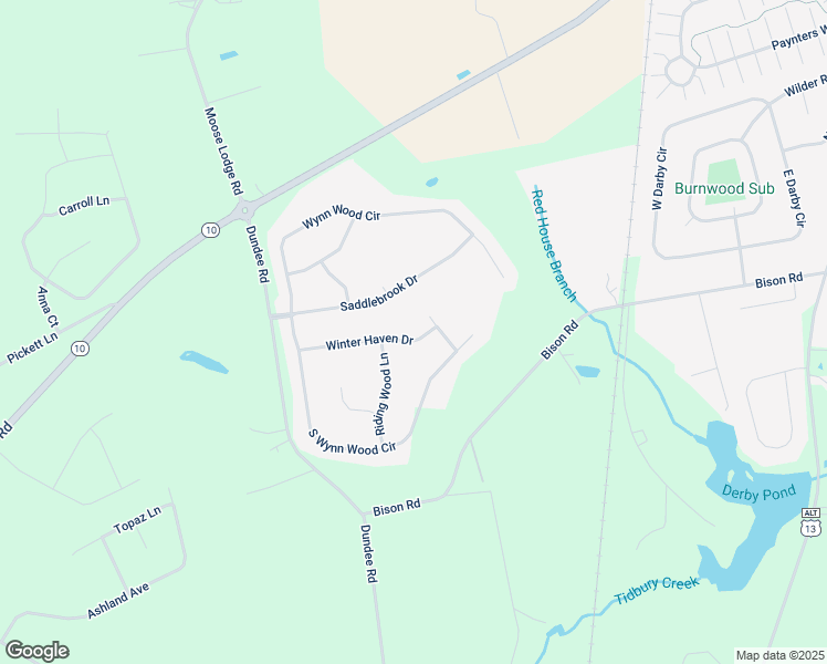 map of restaurants, bars, coffee shops, grocery stores, and more near 243 Winter Haven Drive in Kent County