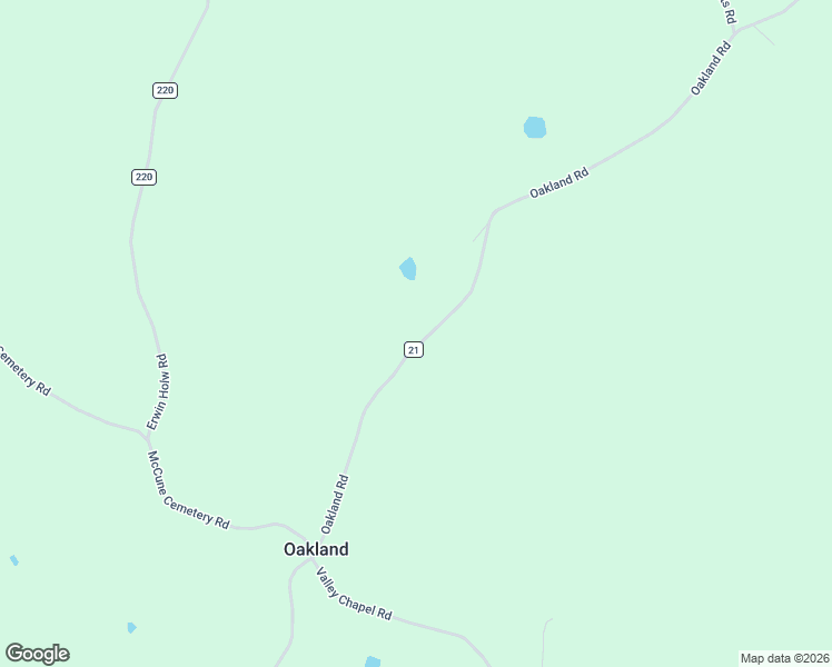 map of restaurants, bars, coffee shops, grocery stores, and more near 523 Oakland Road in Jackson