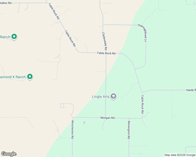 map of restaurants, bars, coffee shops, grocery stores, and more near 17780 Clydesdale Road in Colorado Springs