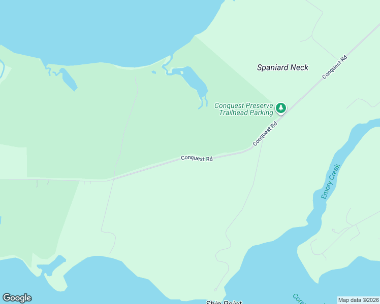 map of restaurants, bars, coffee shops, grocery stores, and more near 556 Conquest Road in Centreville