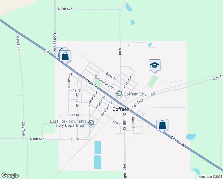 360 Cumberland Street, Coffeen IL Walk Score