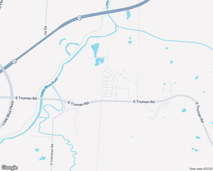 map of restaurants, bars, coffee shops, grocery stores, and more near 23500 East 11th Street South in Independence