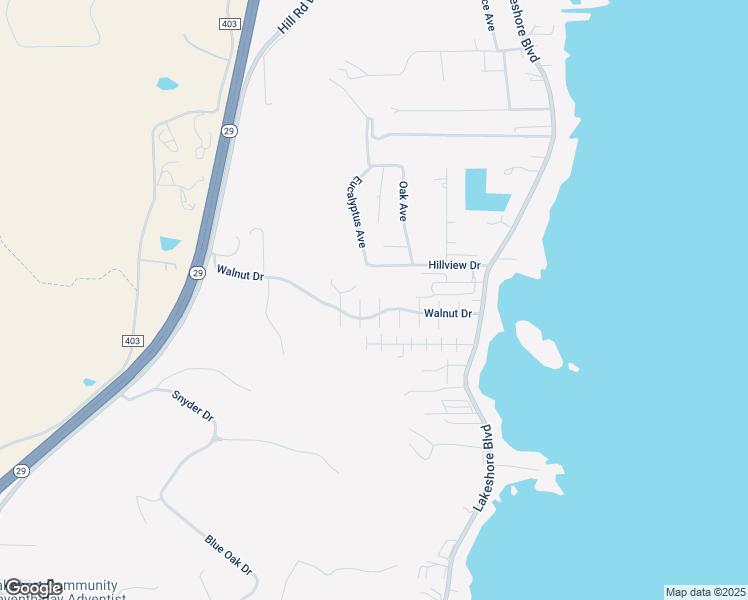 map of restaurants, bars, coffee shops, grocery stores, and more near 4237 5th Avenue in Lakeport