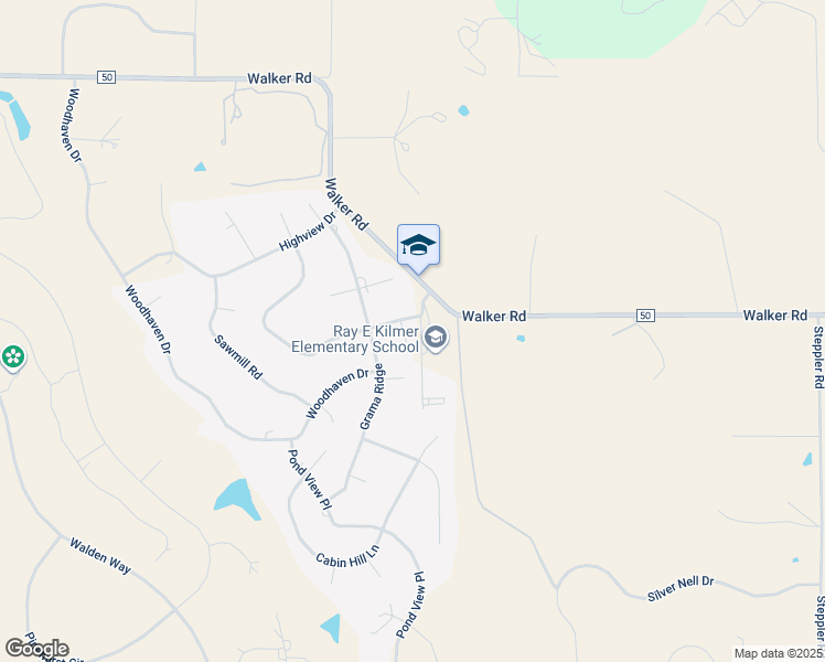 map of restaurants, bars, coffee shops, grocery stores, and more near 17960 Bakers Farm Road in Colorado Springs
