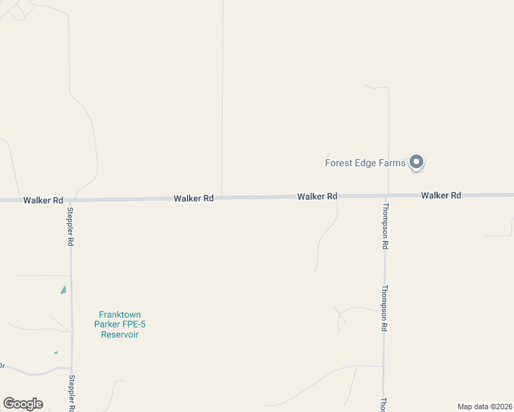 map of restaurants, bars, coffee shops, grocery stores, and more near 5440-5564 Walker Road in Colorado Springs