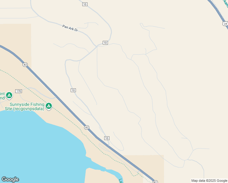 map of restaurants, bars, coffee shops, grocery stores, and more near 460 Reva Ridge Road in Twin Lakes