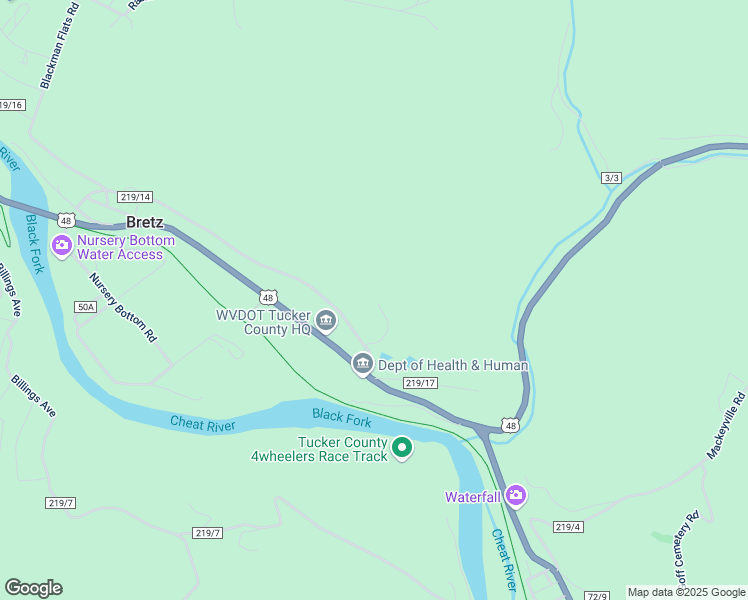map of restaurants, bars, coffee shops, grocery stores, and more near 713 County Route 219/14 in Hambleton