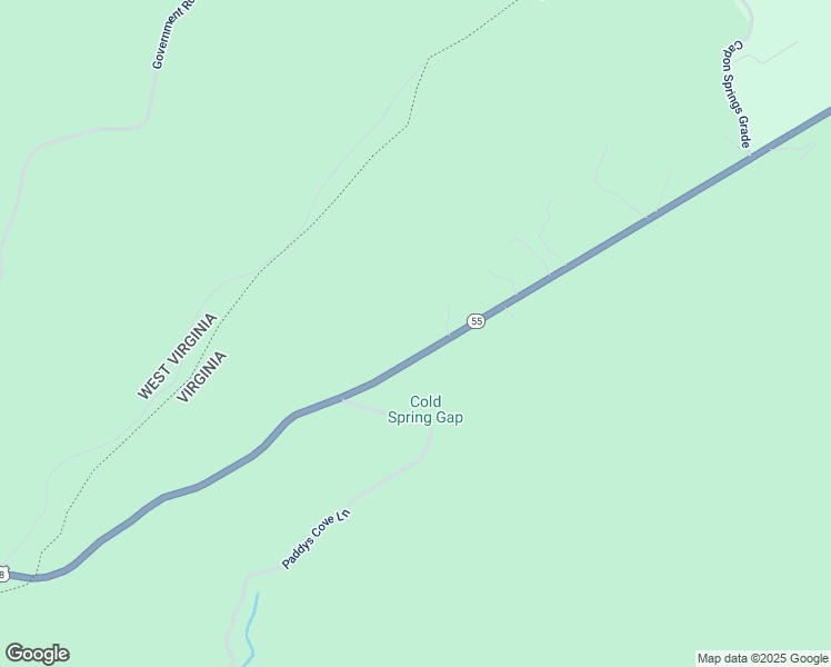 map of restaurants, bars, coffee shops, grocery stores, and more near 2368 Wardensville Pike in Star Tannery