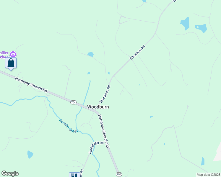 map of restaurants, bars, coffee shops, grocery stores, and more near 18944 Woodburn Road in Leesburg