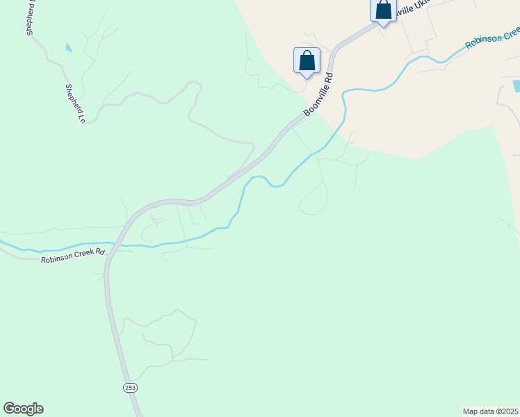 map of restaurants, bars, coffee shops, grocery stores, and more near 1187 Boonville Road in Ukiah