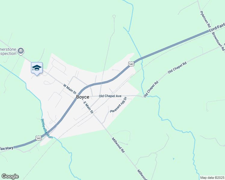 map of restaurants, bars, coffee shops, grocery stores, and more near 358 Sugar Hill Road in White Post