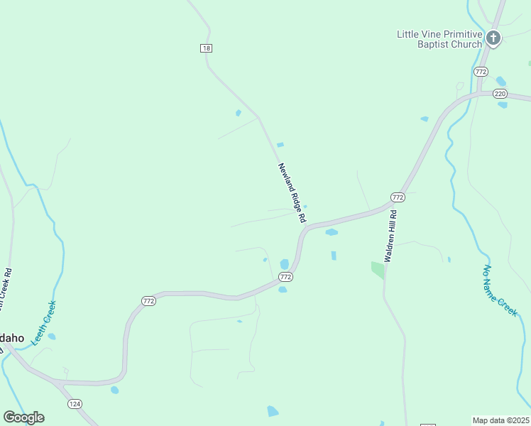map of restaurants, bars, coffee shops, grocery stores, and more near 77 Newland Ridge Road in Waverly