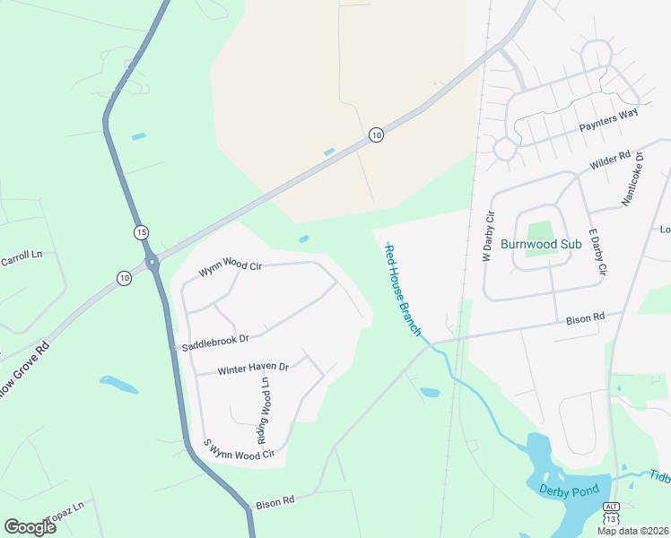 map of restaurants, bars, coffee shops, grocery stores, and more near 563 Wynn Wood Circle in Kent County