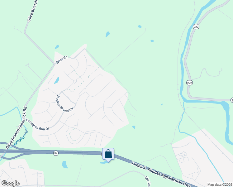 map of restaurants, bars, coffee shops, grocery stores, and more near 4687 Ross Road in Batavia
