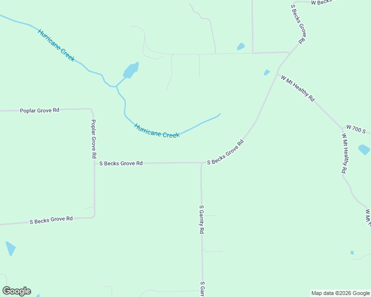 map of restaurants, bars, coffee shops, grocery stores, and more near 6774 South Becks Grove Road in Freetown
