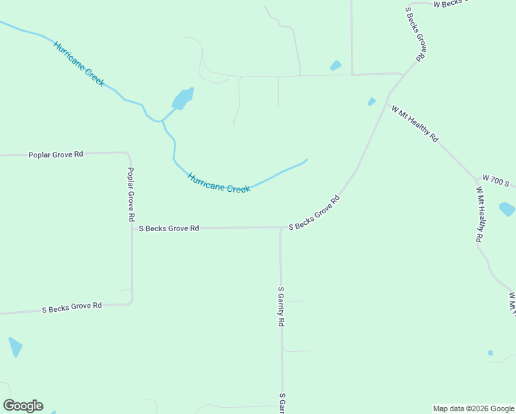 map of restaurants, bars, coffee shops, grocery stores, and more near 6774 South Becks Grove Road in Freetown