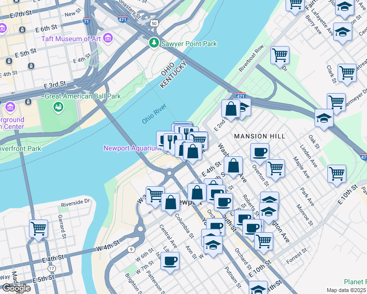 1 Levee Way, Newport KY Walk Score