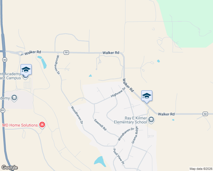 map of restaurants, bars, coffee shops, grocery stores, and more near 18330 Bakers Farm Road in Colorado Springs
