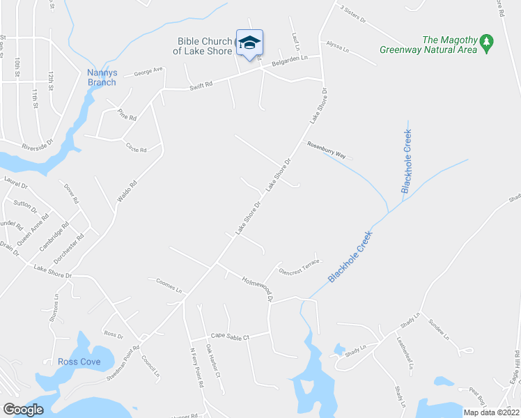 map of restaurants, bars, coffee shops, grocery stores, and more near 137 Lake Shore Drive in Pasadena