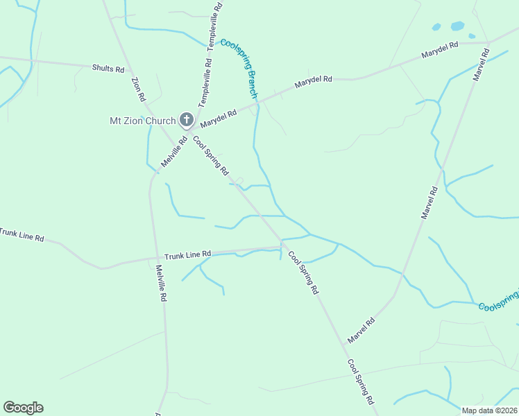 map of restaurants, bars, coffee shops, grocery stores, and more near 17825 Cool Spring Road in Marydel