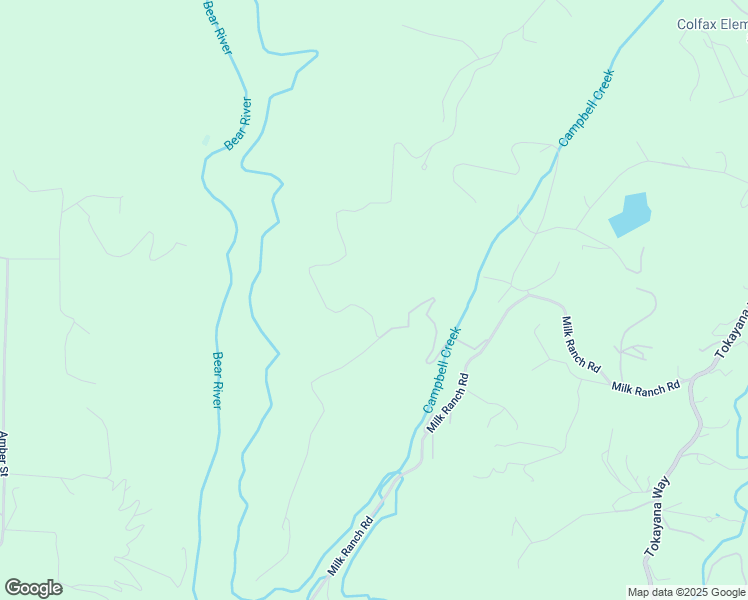 map of restaurants, bars, coffee shops, grocery stores, and more near 1720 River View Lane in Colfax