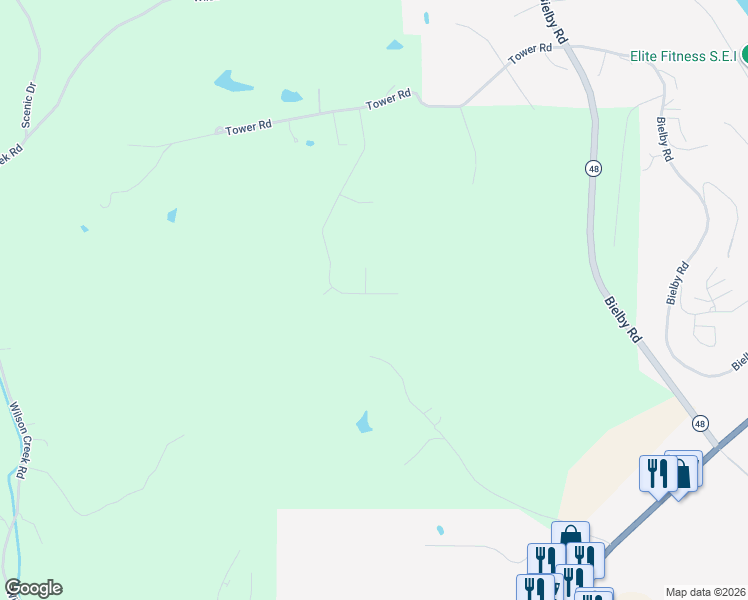 map of restaurants, bars, coffee shops, grocery stores, and more near 15451 Rookwood Drive in Lawrenceburg