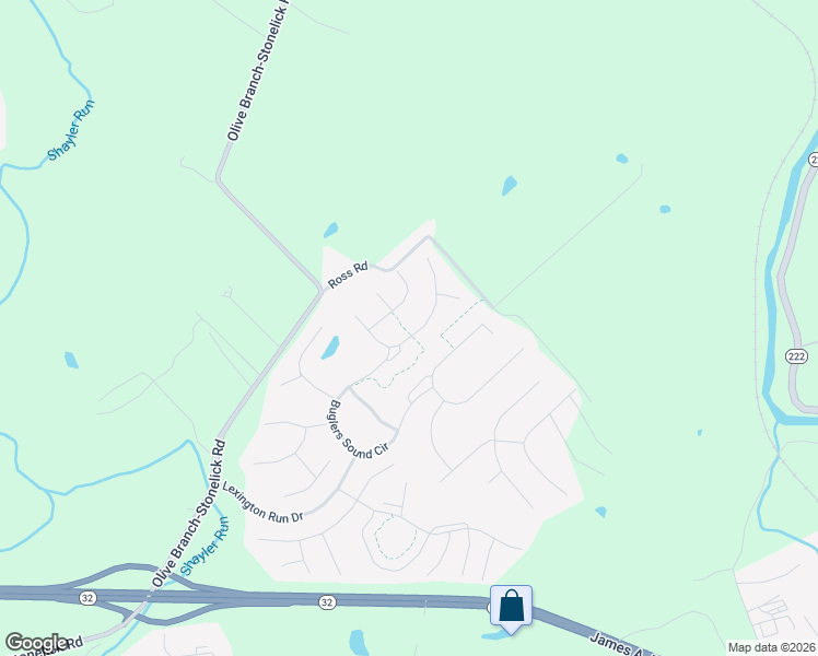 map of restaurants, bars, coffee shops, grocery stores, and more near 4736 Turfway Trail in Batavia