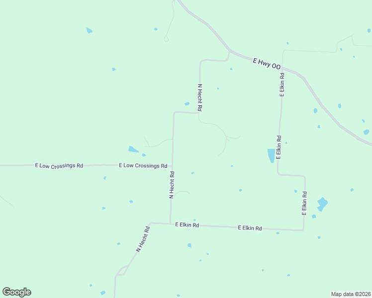 map of restaurants, bars, coffee shops, grocery stores, and more near 12500 N Hecht Rd in Hallsville